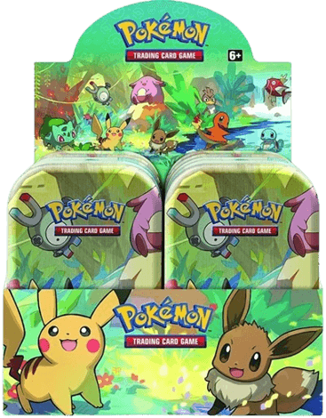 Kanto Friends Mini Tin Display