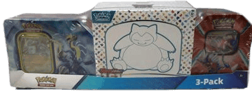 Costco Pokémon Collector 3-Pack: Scarlet & Violet 151 ETB + Paldea Legends Tins