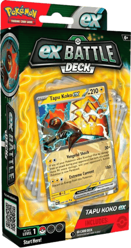 ex Battle Deck (Tapu Koko ex)