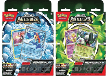 Deluxe Battle Deck: Quaquaval ex/Meowscarada ex (Set of 2)