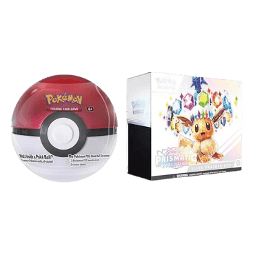 Prismatic Evolutions Elite Trainer Box and Poké Ball (Sam's Club)