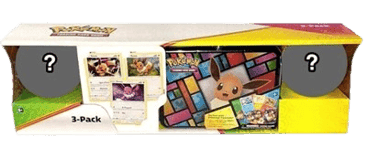 Costco Pokémon Collector 3-Pack: Eevee Treasure Chest + 2 Poké Ball Tins
