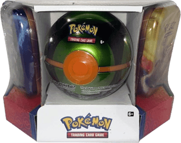 Pokémon - Poké Ball Tin + 2 Kanto Power Mini Tins - Dusk Ball