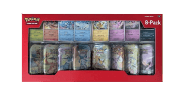 Costco Prismatic Evolutions 8-Pack Mini Tins
