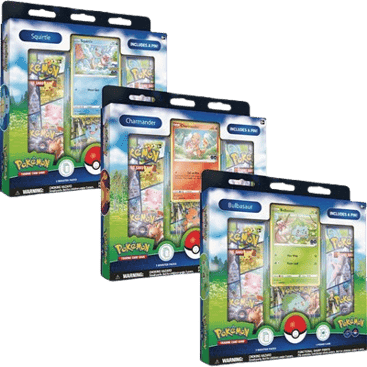 Pokemon GO Pin Collection (Set of 3)