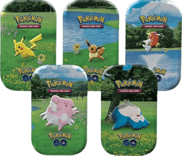 Pokemon GO Mini Tin (Set of 5)