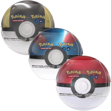 Pokemon GO Poke Ball Tin (Set of 3)