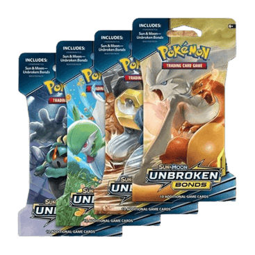 Unbroken Bonds Sleeved Booster Pack Art Bundle (Set of 4)