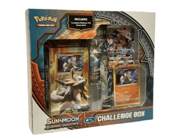 Burning Shadows Lycanroc GX Challenge Box