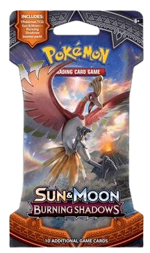 Burning Shadows Sleeved Booster Pack