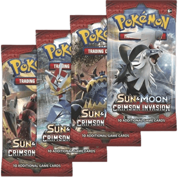 Crimson Invasion Booster Pack Art Bundle (Set of 4)
