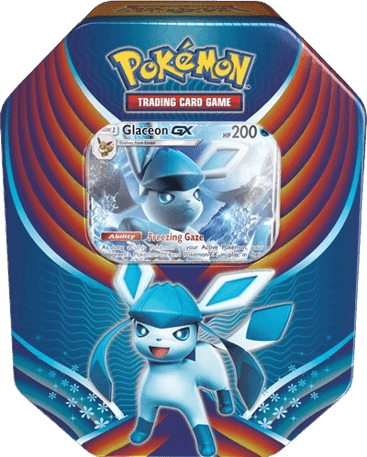 Celestial Storm Evolution Celebration Tin Glaceon GX