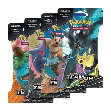 Team Up Sleeved Booster Pack Art Bundle (Set of 4)