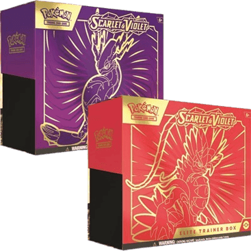 Scarlet & Violet Elite Trainer Boxes (Set of 2)