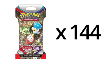 Scarlet & Violet Sleeved Booster Case