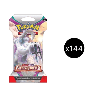 Paldea Evolved Sleeved Booster Case