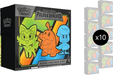 Paldea Evolved Elite Trainer Box Case