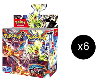 Obsidian Flames Booster Box Case