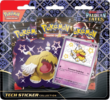 Paldean Fates Tech Sticker Collection - Greavard