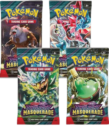 Twilight Masquerade Booster Pack Art Bundle (Set of 4)