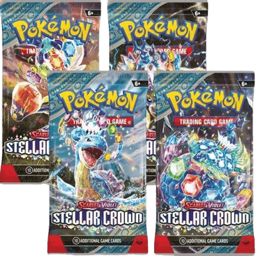 Stellar Crown Booster Pack Art Bundle (Set of 4)