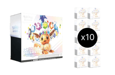 Prismatic Evolutions Elite Trainer Box Case