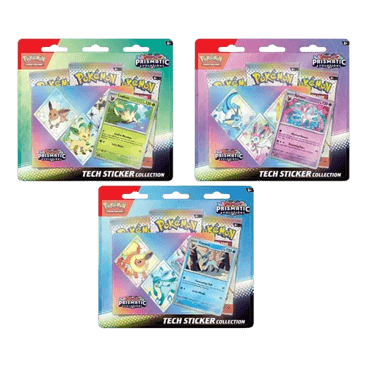Prismatic Evolutions Tech Sticker Collection (Set of 3)
