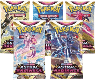 Astral Radiance Booster Pack Art Bundle (Set of 5)
