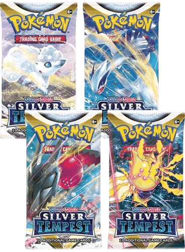 Silver Tempest Booster Pack Art Bundle (Set of 4)