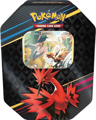 Crown Zenith Tin - Galarian Zapdos (International Version)