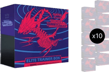 Darkness Ablaze Elite Trainer Box Case
