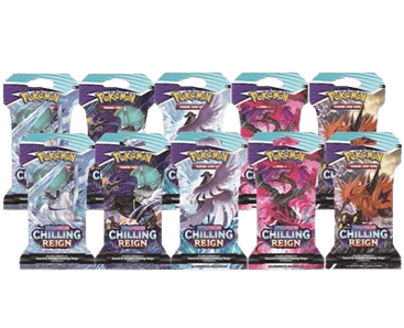 Chilling Reign Sleeved Booster Pack Bundle (Set of 10)