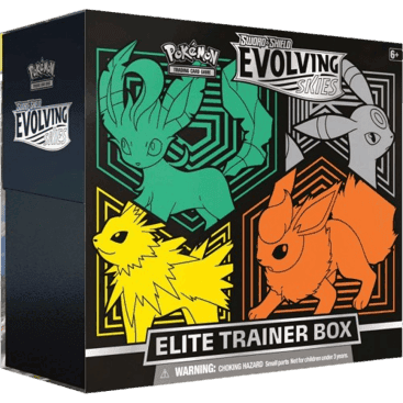 Evolving Skies Elite Trainer Box - Flareon/Jolteon/Umbreon/Leafeon
