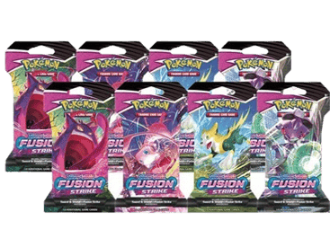 Fusion Strike Sleeved Booster Pack Bundle (Pack of 8)