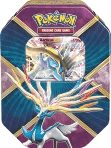 Fates Collide Shiny Kalos Tin - Xerneas EX