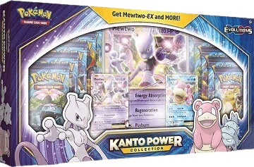 Evolutions Kanto Power Collection - Mewtwo EX/Slowbro EX