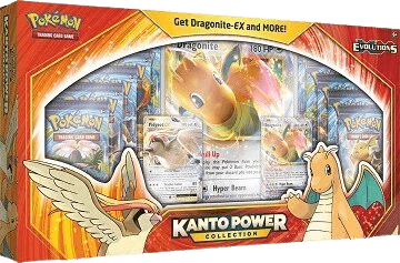 Evolutions Kanto Power Collection - Dragonite EX/Pidgeot EX