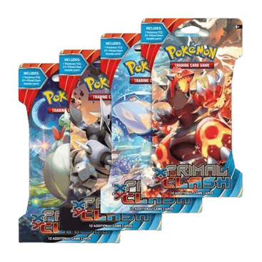 Primal Clash Sleeved Booster Pack Art Bundle (Set of 4)