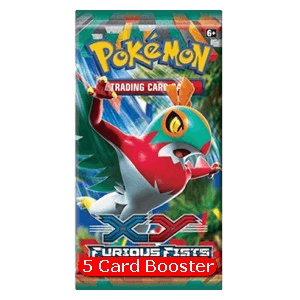 Furious Fists Booster (5 Cards)