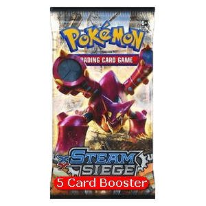Steam Siege Booster (5 Cards)