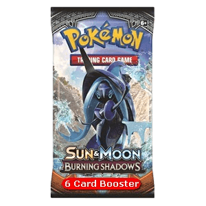 Burning Shadows Booster (6 Cards)