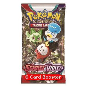 Scarlet & Violet Booster (6 Cards)