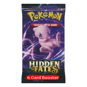 Hidden Fates Booster (6 Cards)