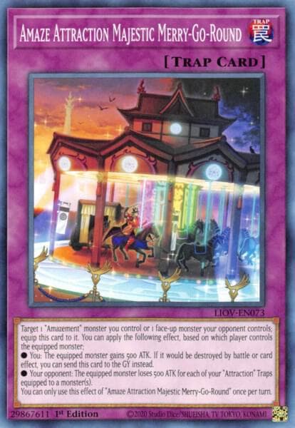 Amaze Attraction Majestic Merry-Go-Round