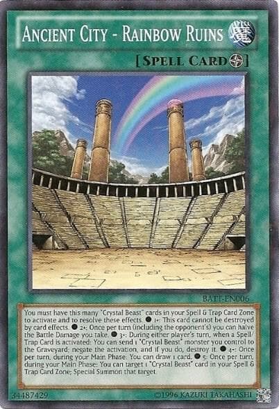 Ancient City - Rainbow Ruins (Starfoil)